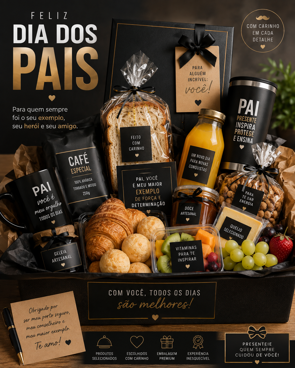 Cesta Premium Especial – Dia dos Pais